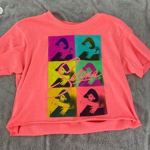 Pink graphic Selena shirt
